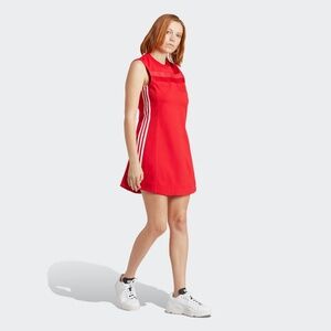 Adidas Blue Version 83-C Dress in Better Scarlet (Red)